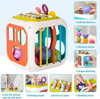 Montessori 7 in 1 Baby Sensory Toy for Kids
